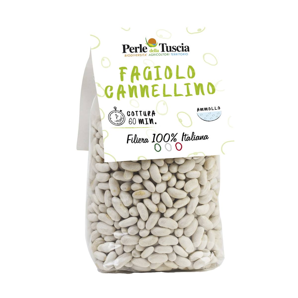 Fagioli Cannellini - Prodotti alimentari biologici, selezione patate viola  gourmet, legumi e cereali - Perle della Tuscia